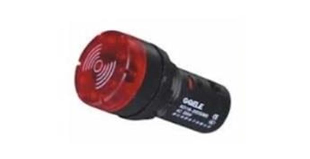 LED İKAZLI BUZZER (KIRMIZI) 24V