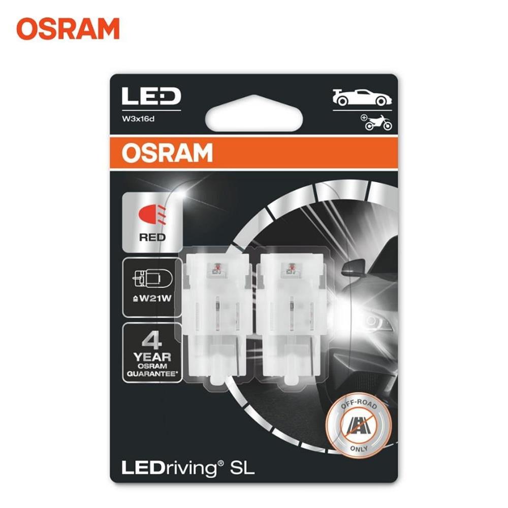 OSRAM LEDdriving 1.4W P21W 93 KIRMIZI