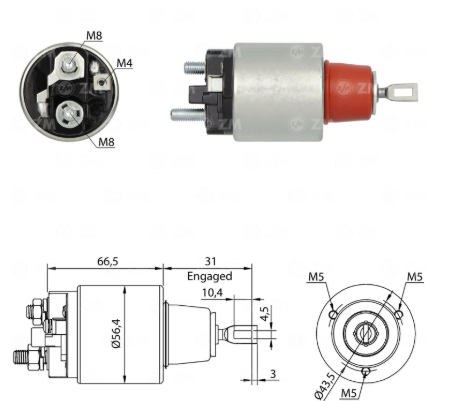 OTOMATİK BOSCH TİPİ 12V MAGIRUS MINIBUS / KHD YENI