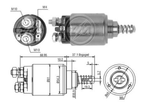 OTOMATİK BOSCH TİPİ 12V MERCEDES DIESEL (CBS-B704)