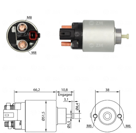 OTOMATİK MITSUBISHI TİPİ 12V HYUNDAI I30 - I20