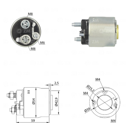 OTOMATİK VALEO TİPİ 12V FORD FIESTA / ESCORT / KA