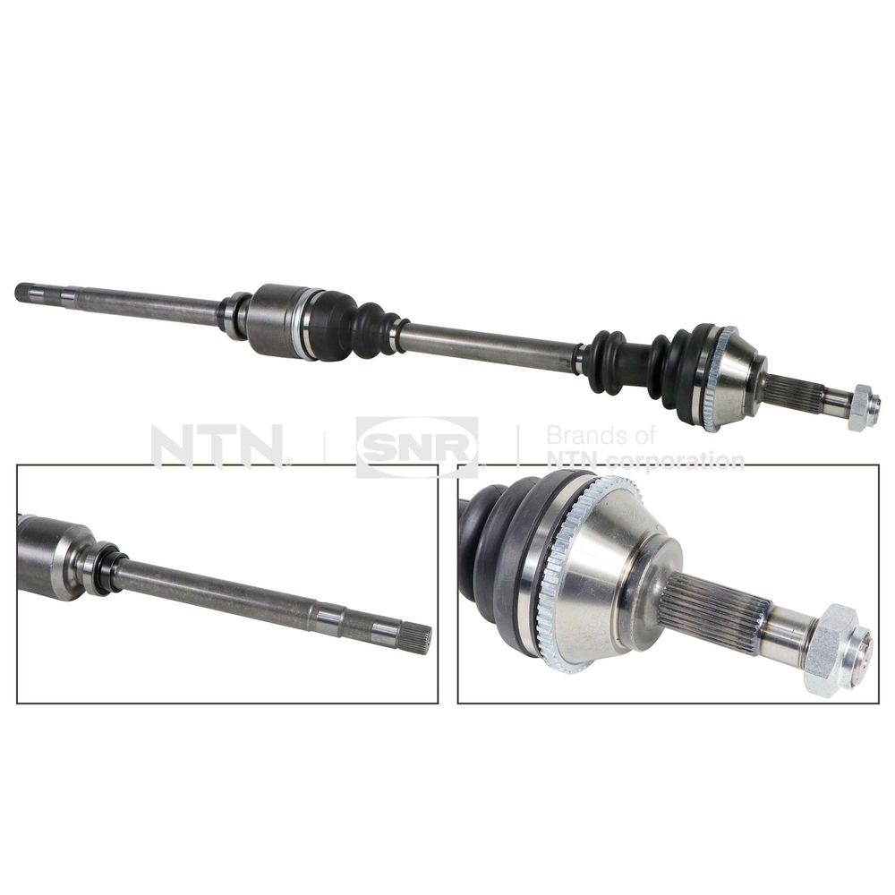 SNR DK66052 | Aks Sağ Komple Ducato Boxer Jumper (Dıs Freze:28, Ic Freze: 37, Boy:1072, Conta Çapı:63mm) 2.5 D 2.0