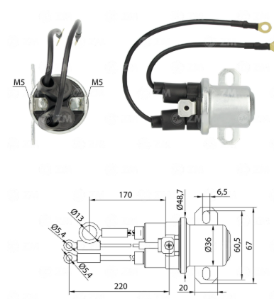 YARDIMCI OTOMATİK DELCO TİPİ 24V 39MT MERCEDES AXOR