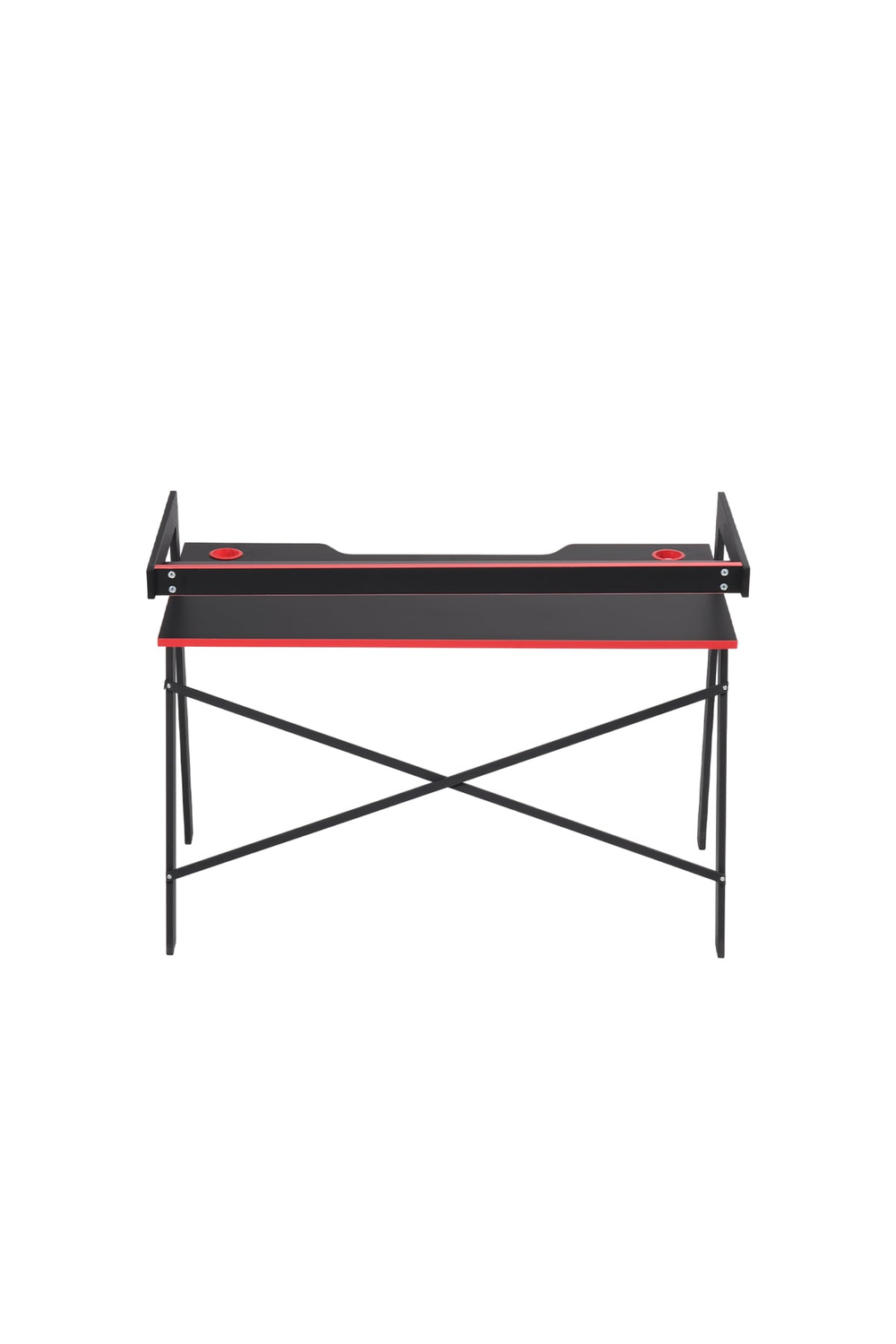 Atlantix X-Pro Gaming Masa 120x60 cm Raflı Metal Oyuncu Masası