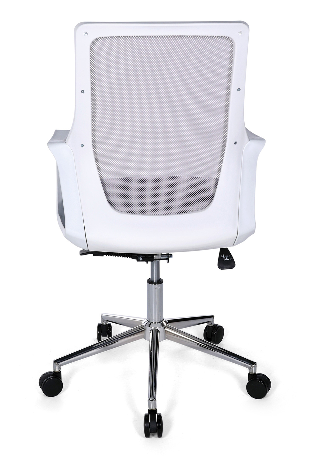 Ofisbazaar Alf Beyaz Fileli Çalışma Koltuğu | Ergonomik Şef ve Toplantı Koltuğu Mavi/Gri