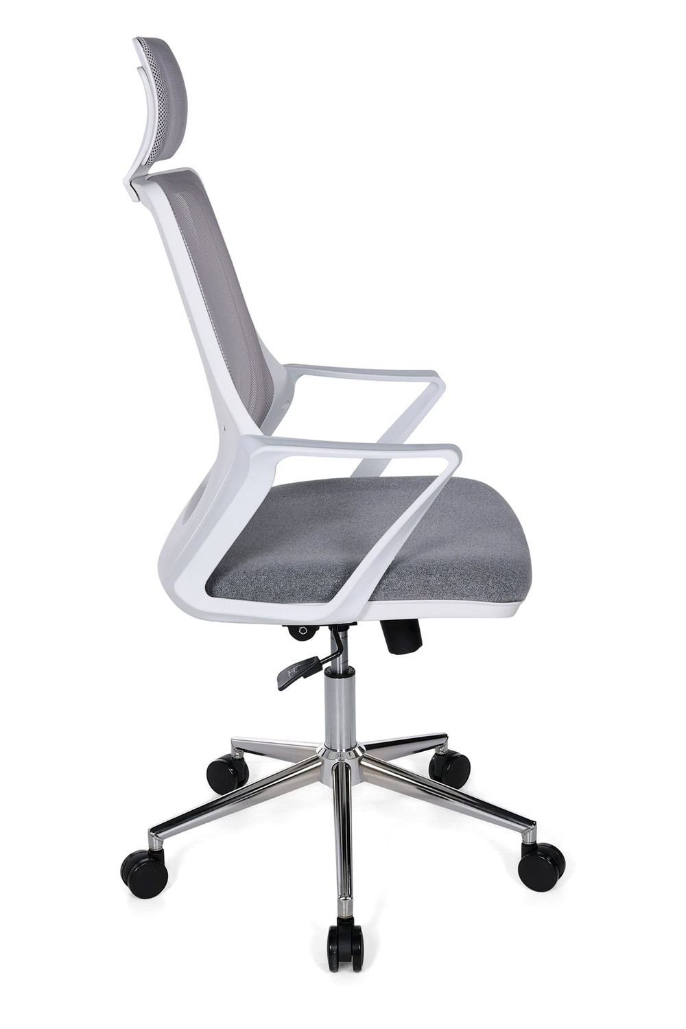 Ofisbazaar Alf Beyaz Fileli Yönetici Koltuğu | Ergonomik Başlıklı Ofis Koltuğu Gri