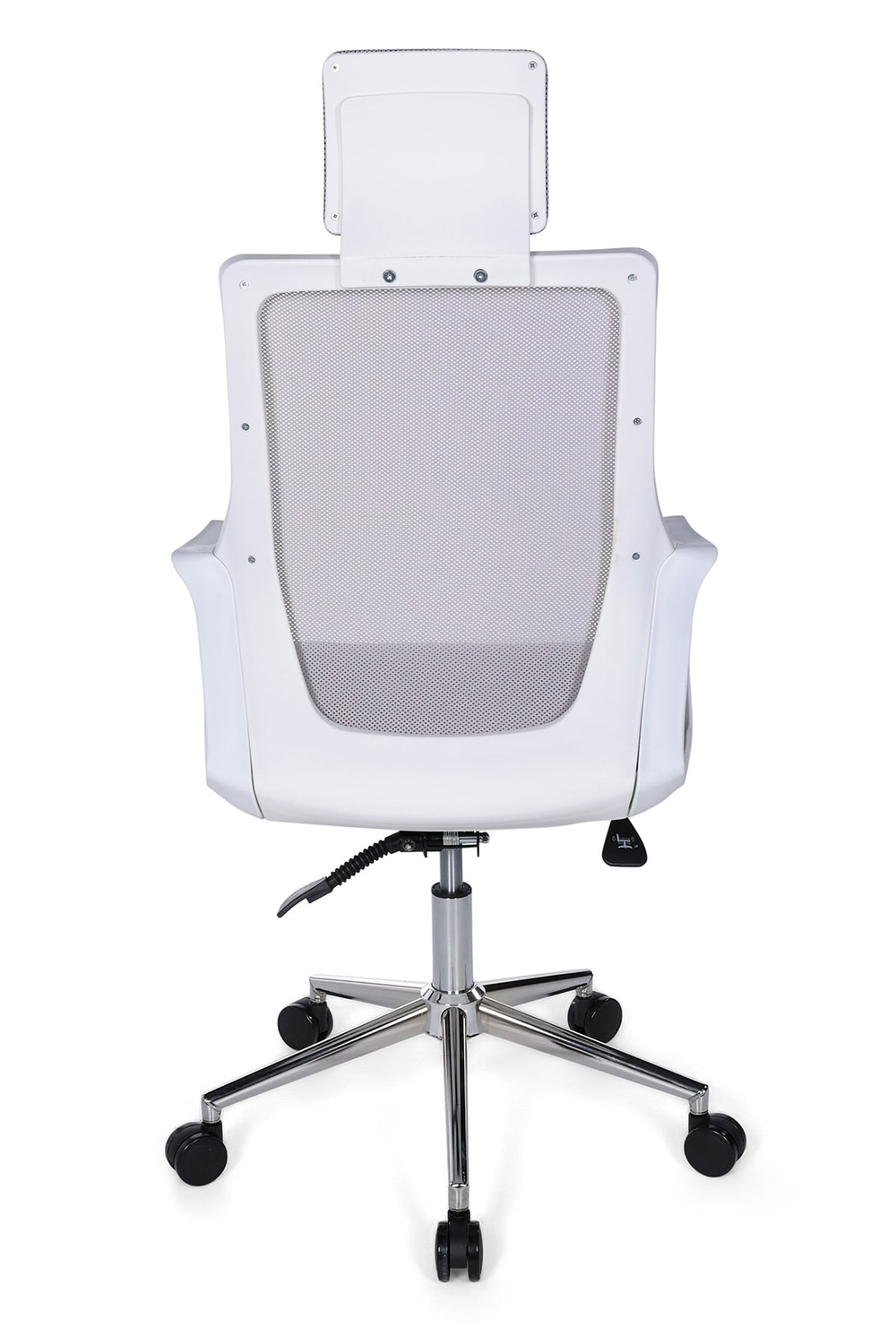 Ofisbazaar Alf Beyaz Fileli Yönetici Koltuğu | Ergonomik Başlıklı Ofis Koltuğu Gri