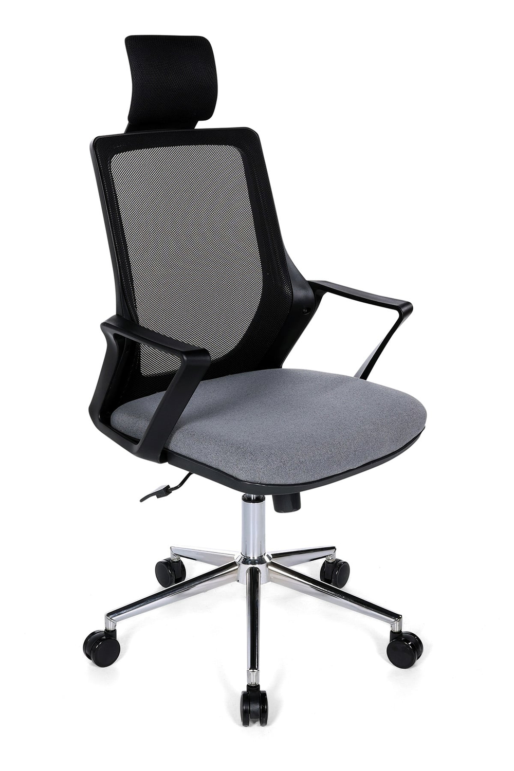Ofisbazaar Alf Fileli Yönetici Koltuğu | Ergonomik Başlıklı Ofis Koltuğu Gri
