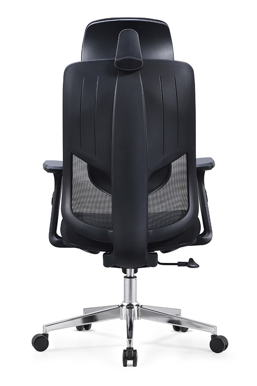 Ofisbazaar Atlas Premium Ergonomik Fileli Yönetici Koltuğu | Başlıklı Ofis ve Çalışma Koltuğu Siyah