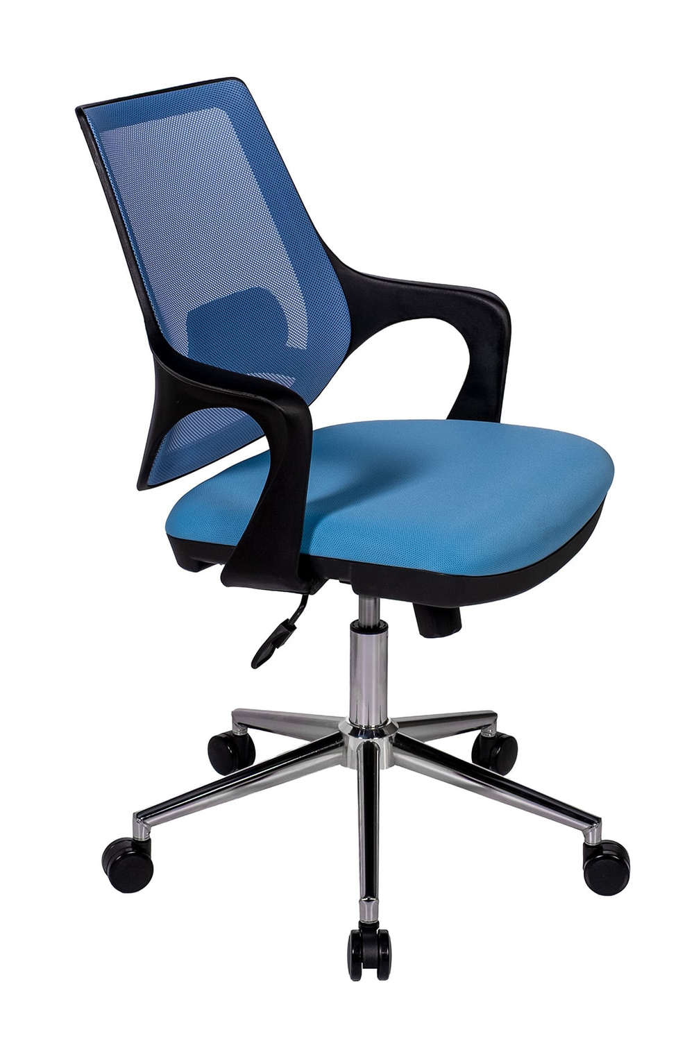 Ofisbazaar Buya Fileli Çalışma Koltuğu | Ergonomik Şef ve Toplantı Koltuğu Açık Mavi