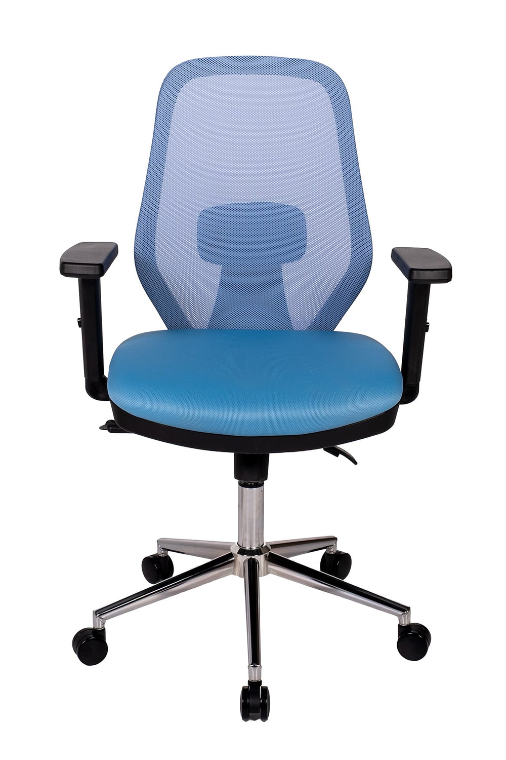 Ofisbazaar Dali Fileli Çalışma Koltuğu | Ergonomik Şef ve Toplantı Koltuğu Açık Mavi