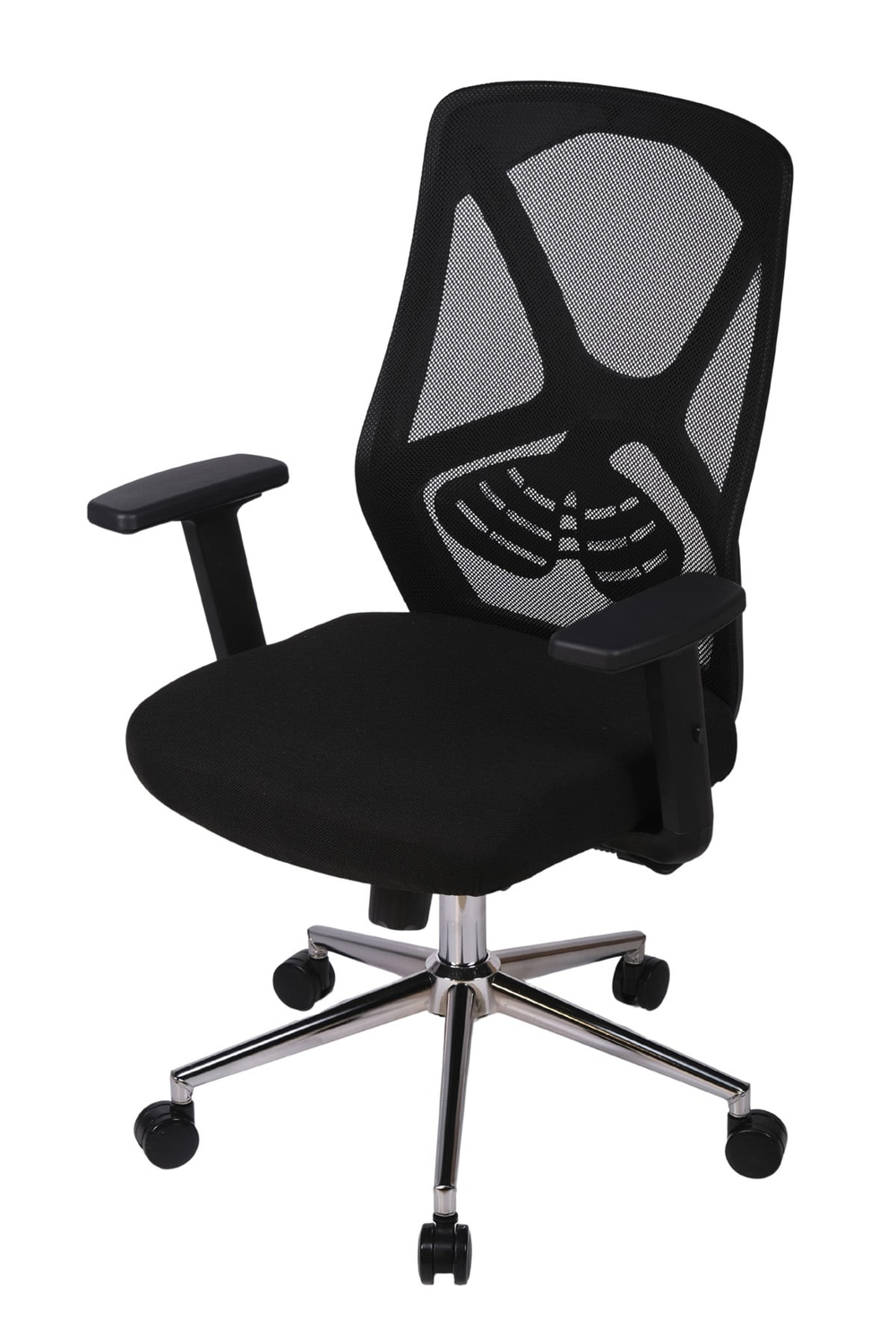Ofisbazaar Dolphin Siyah Fileli Çalışma Koltuğu | Ergonomik Şef ve Toplantı Koltuğu Siyah Fileli