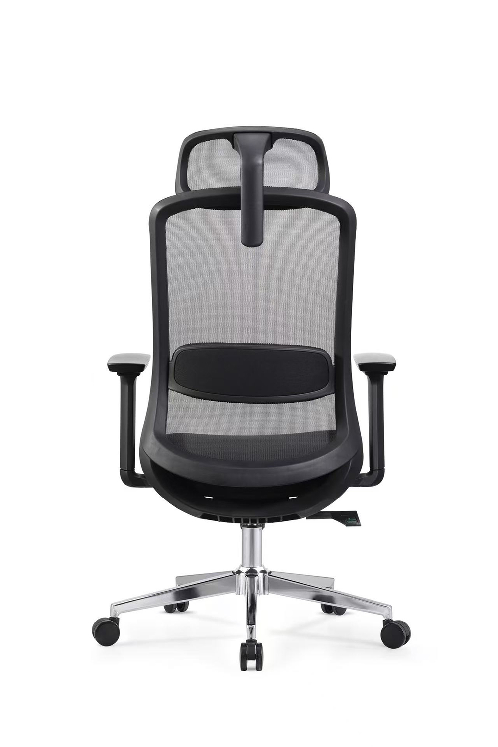 Ofisbazaar London Ergonomik Mesh Yönetici Koltuğu – Ayarlanabilir Başlıklı Siyah