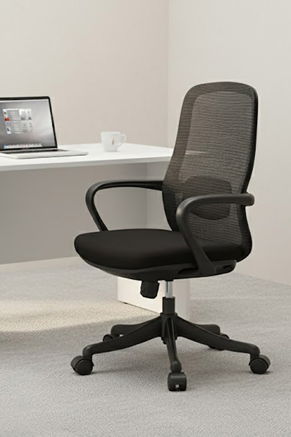 Ofisbazaar Modern Çalışma Masası  | 120 cm - Beyaz