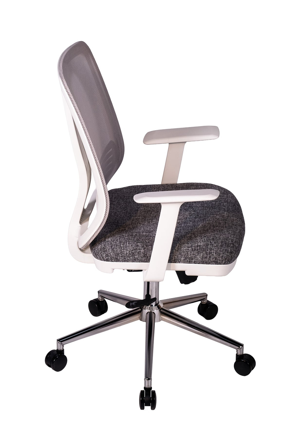 Ofisbazaar UP Beyaz Fileli Çalışma Koltuğu | Ergonomik Şef ve Toplantı Koltuğu Desenli Gri