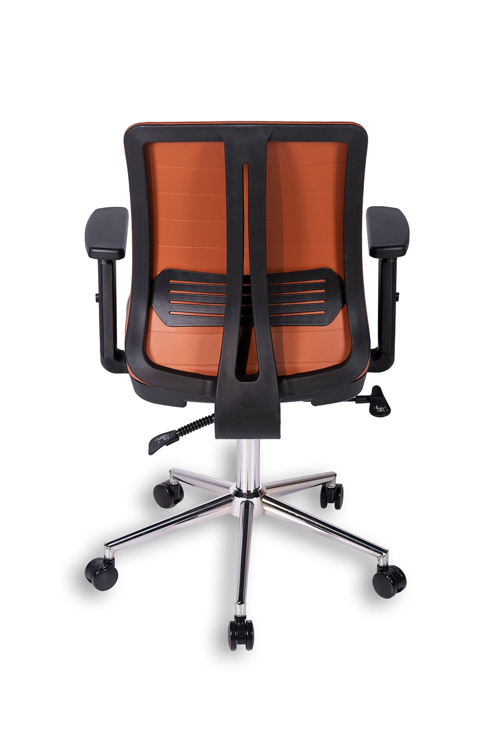 Ofisbazaar UP Deri Çalışma Koltuğu | Ergonomik Şef ve Toplantı Koltuğu Martin09 Kahverengi Deri