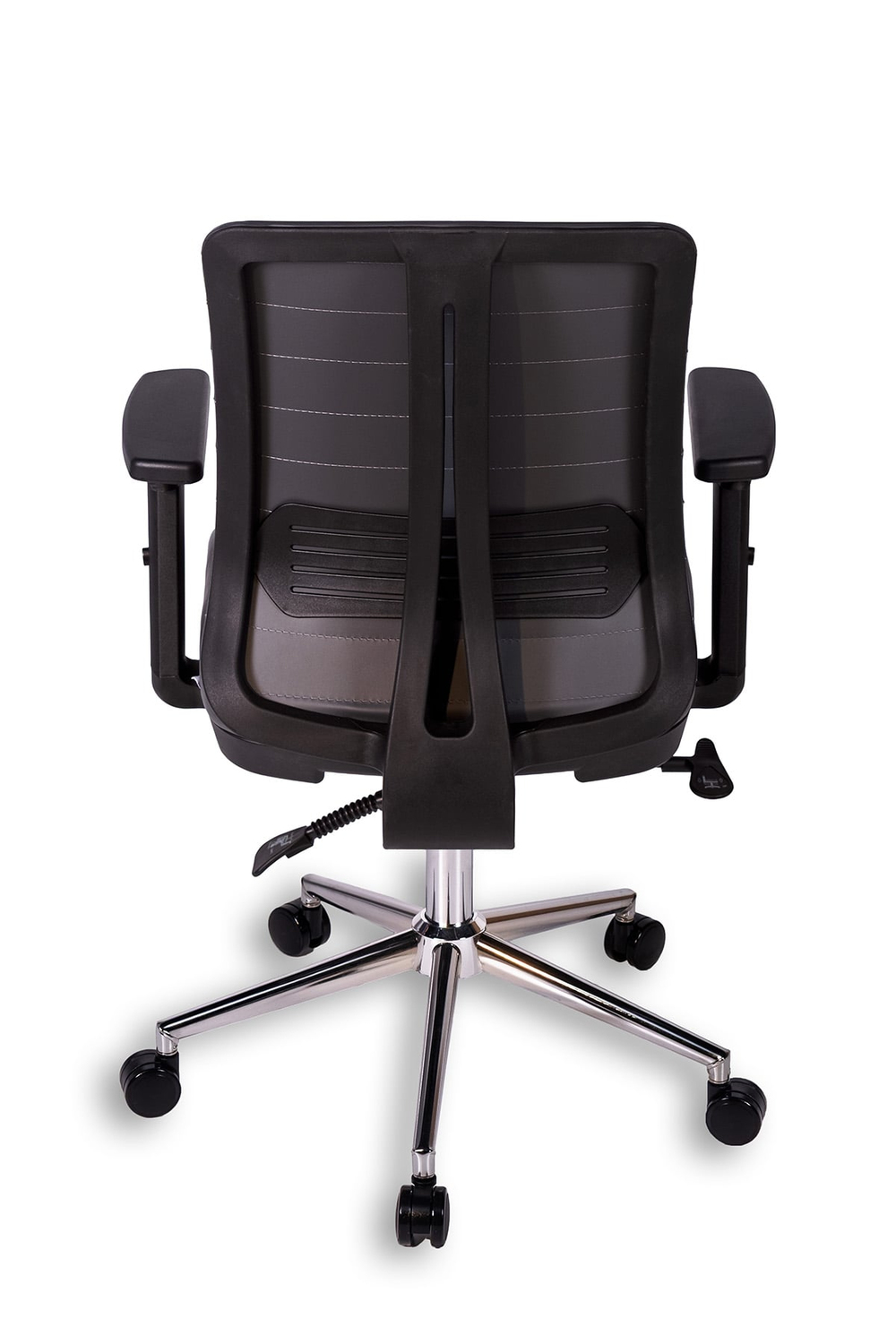 Ofisbazaar UP Deri Çalışma Koltuğu | Ergonomik Şef ve Toplantı Koltuğu Martin 06- Gri Deri