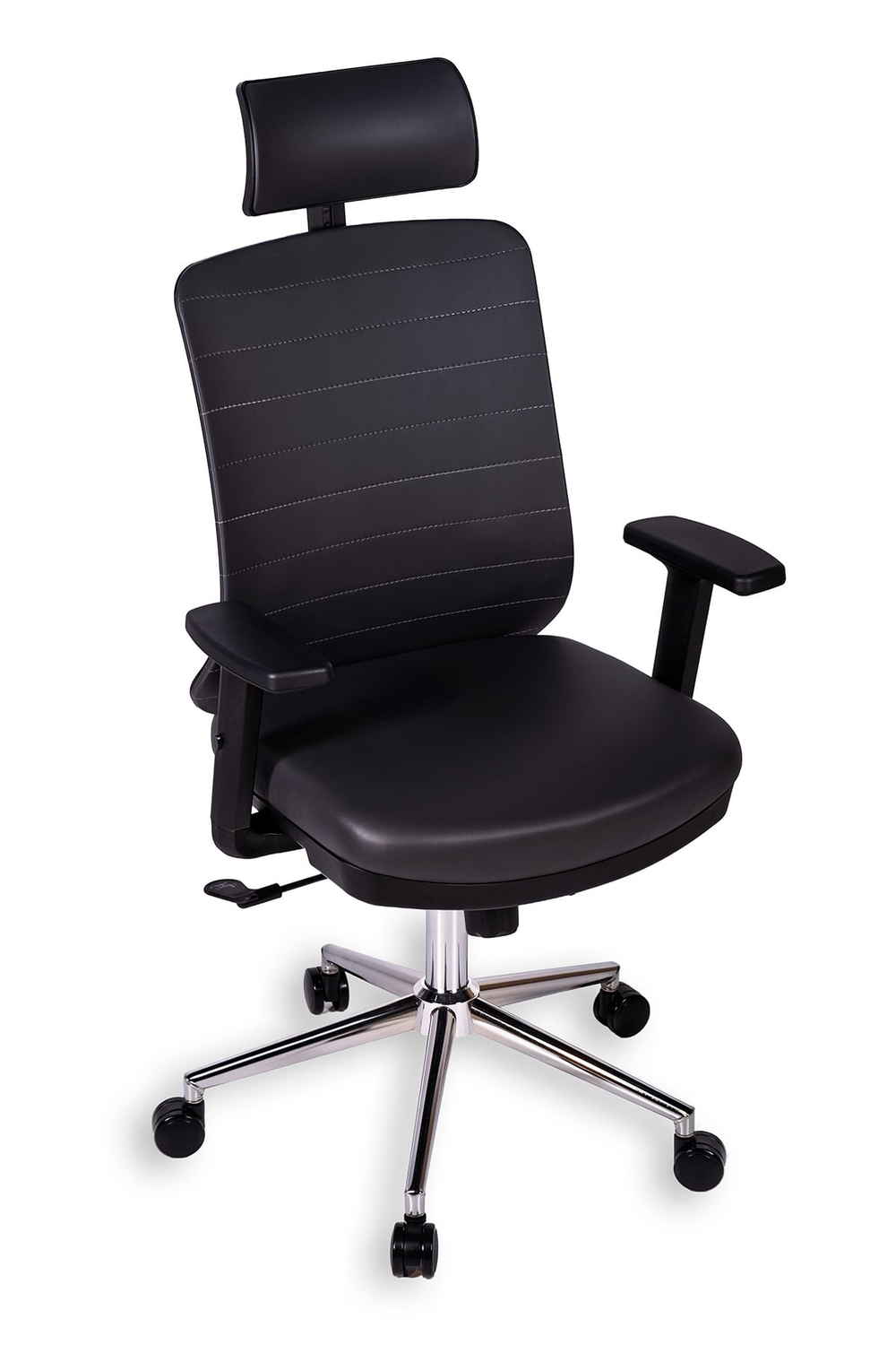 Ofisbazaar UP Deri Yönetici Koltuğu | Ergonomik ve Modern Tasarım Martin 06- Gri Deri