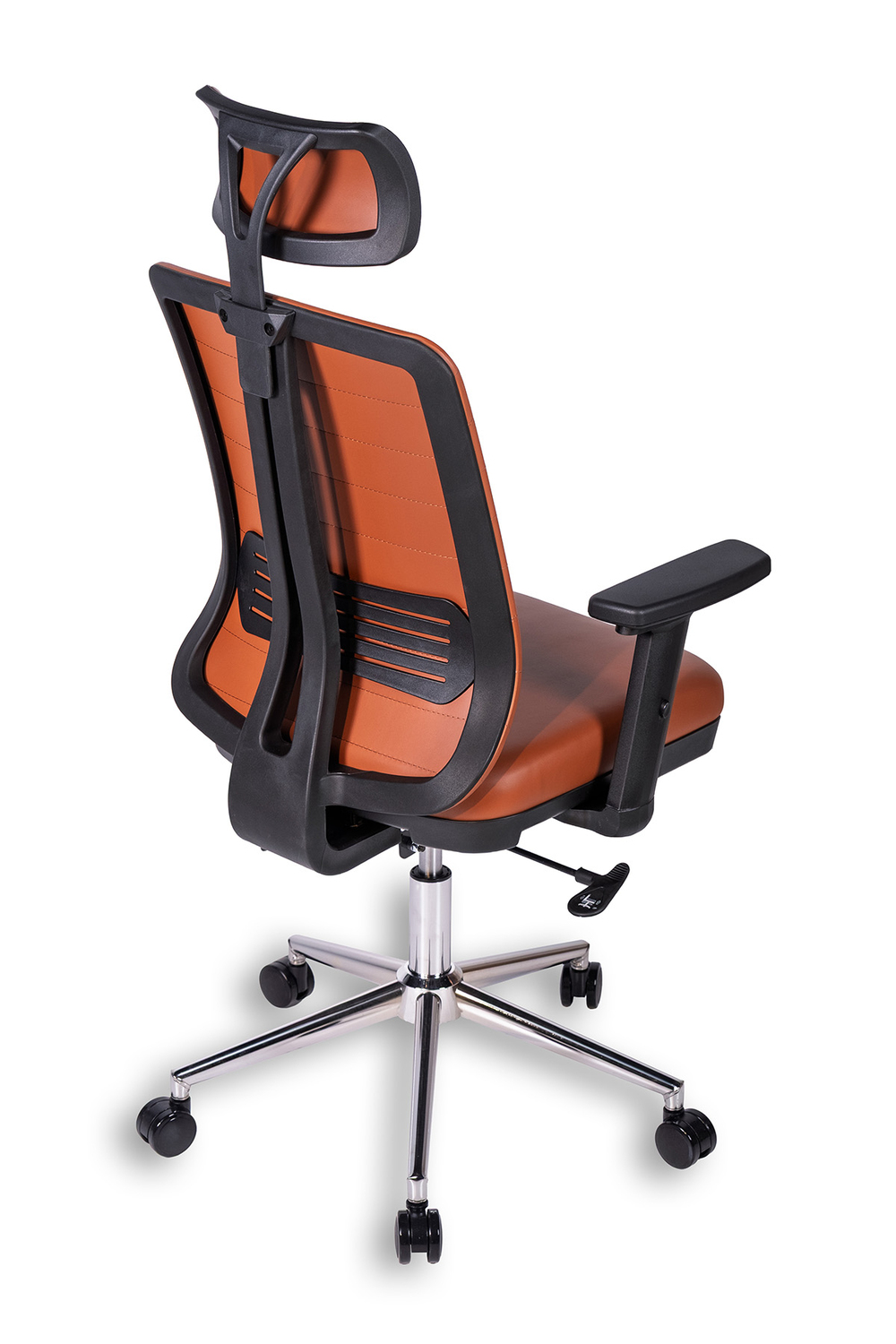 Ofisbazaar UP Deri Yönetici Koltuğu | Ergonomik ve Modern Tasarım Martin09 Kahverengi Deri