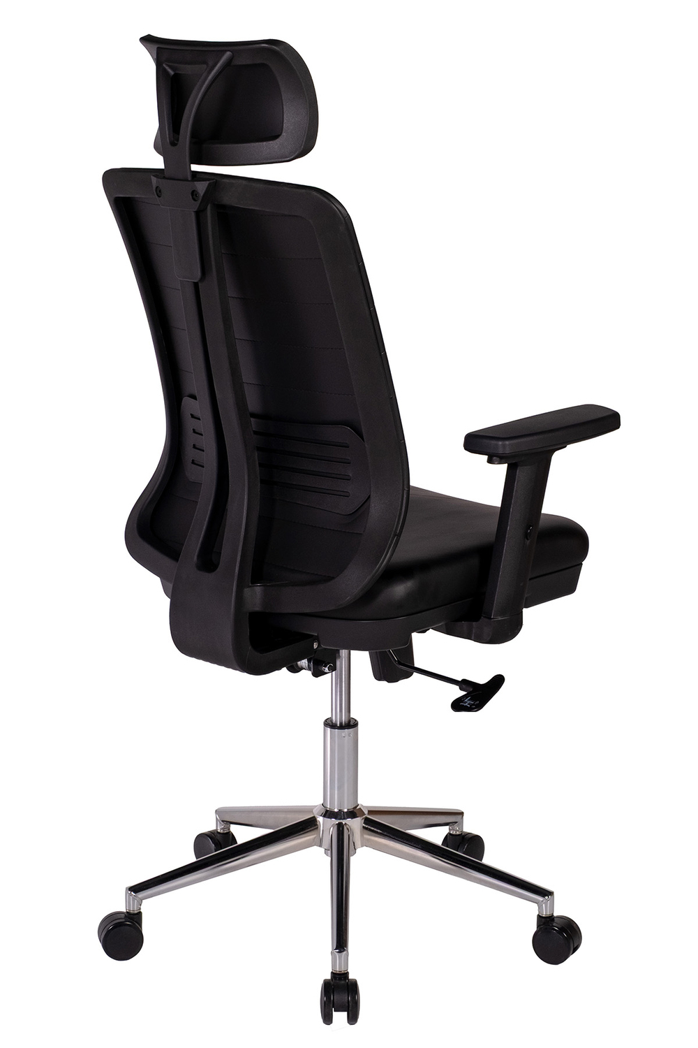 Ofisbazaar UP Deri Yönetici Koltuğu | Ergonomik ve Modern Tasarım Martin 01- Siyah Deri