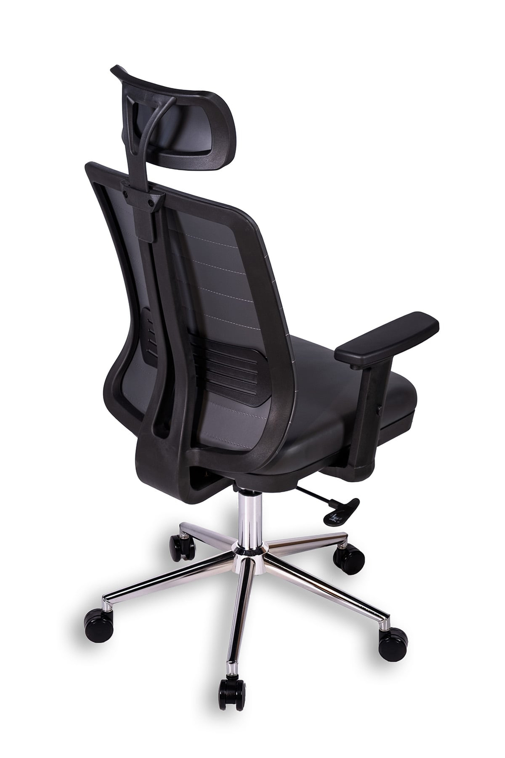 Ofisbazaar UP Deri Yönetici Koltuğu | Ergonomik ve Modern Tasarım Martin 06- Gri Deri