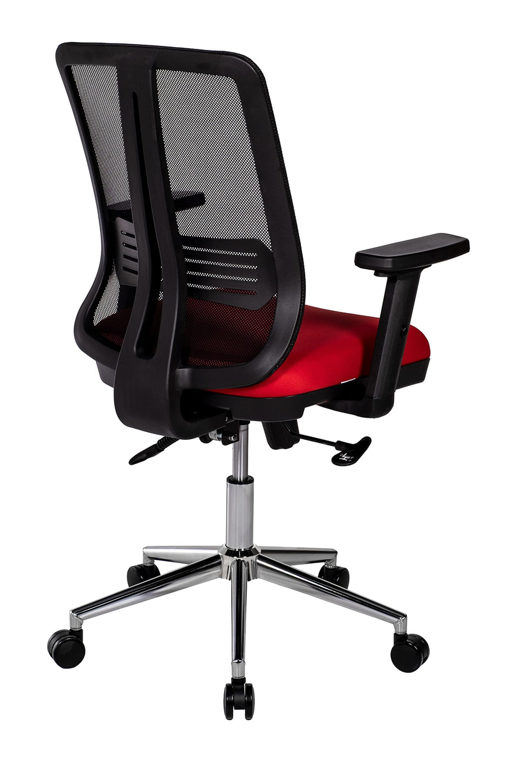 Ofisbazaar UP Fileli Çalışma Koltuğu | Ergonomik Şef ve Toplantı Koltuğu Siyah Fileli / Kırmızı