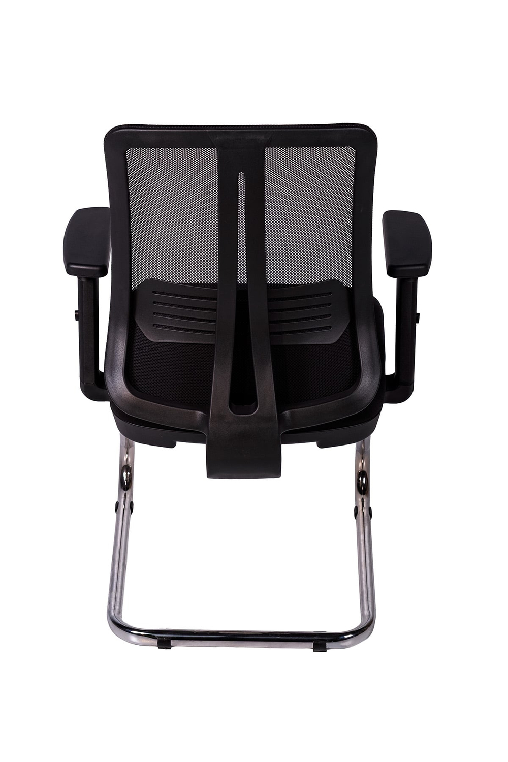 Ofisbazaar UP Fileli Misafir Koltuğu | Ergonomik Toplantı ve Bekleme Koltuğu Siyah Fileli