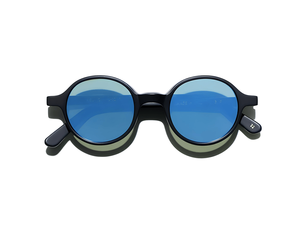 L.G.R L.G.R Reunion Black Matt 22/Flat Blue Mirror 4663 48-23
