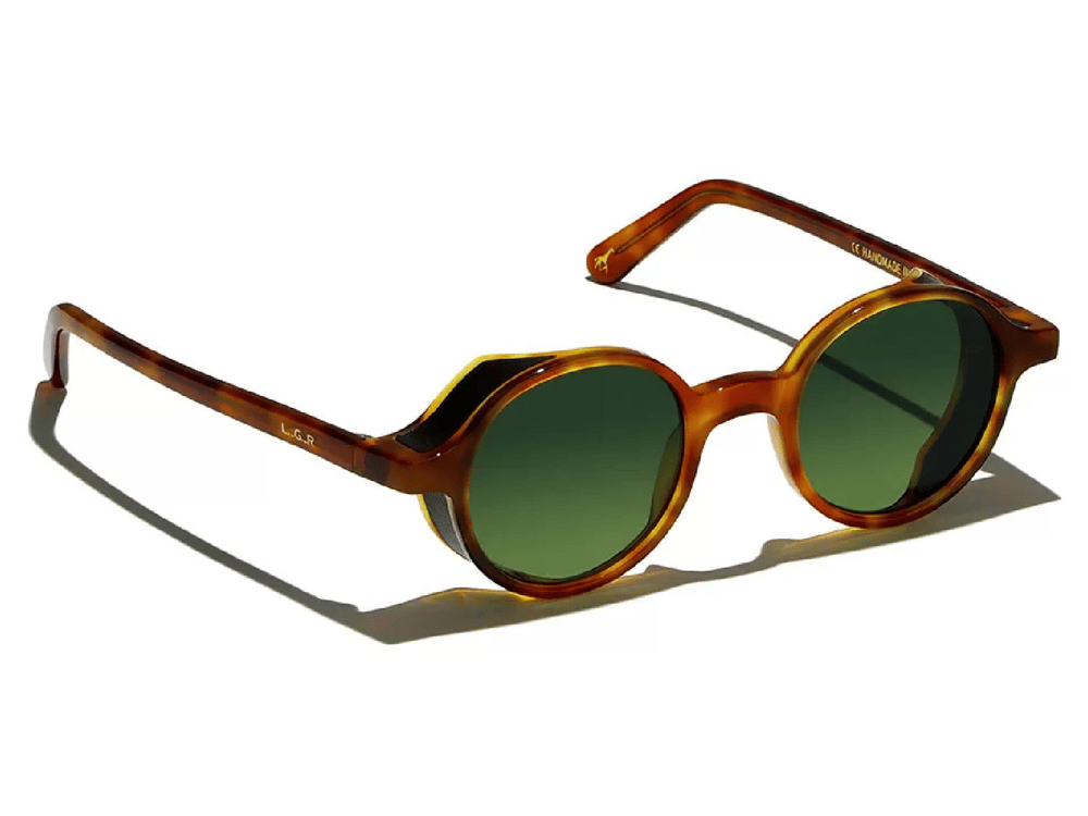 L.G.R L.G.R Reunion Explorer Skin Havana Chiaro Brown 5474 48-23