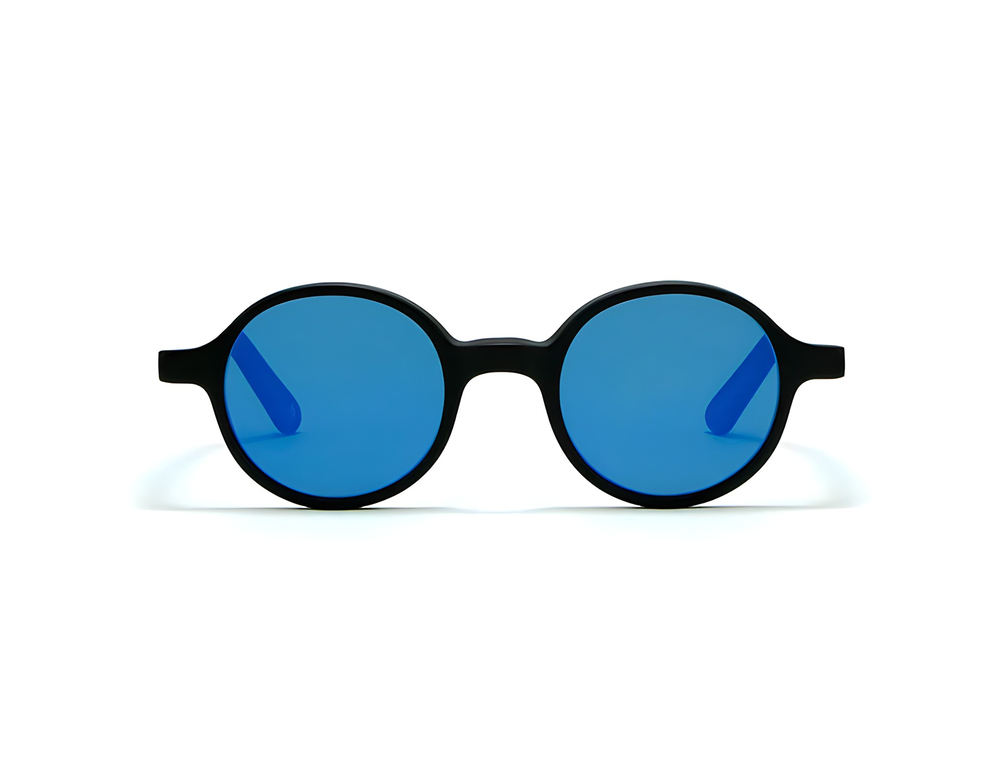 L.G.R L.G.R Reunion Black Matt 22/Flat Blue Mirror 4663 48-23
