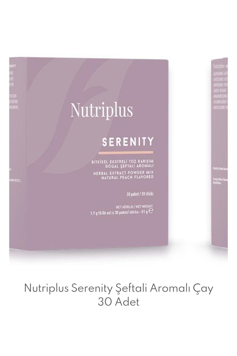 serenity şeftali aromalı çay