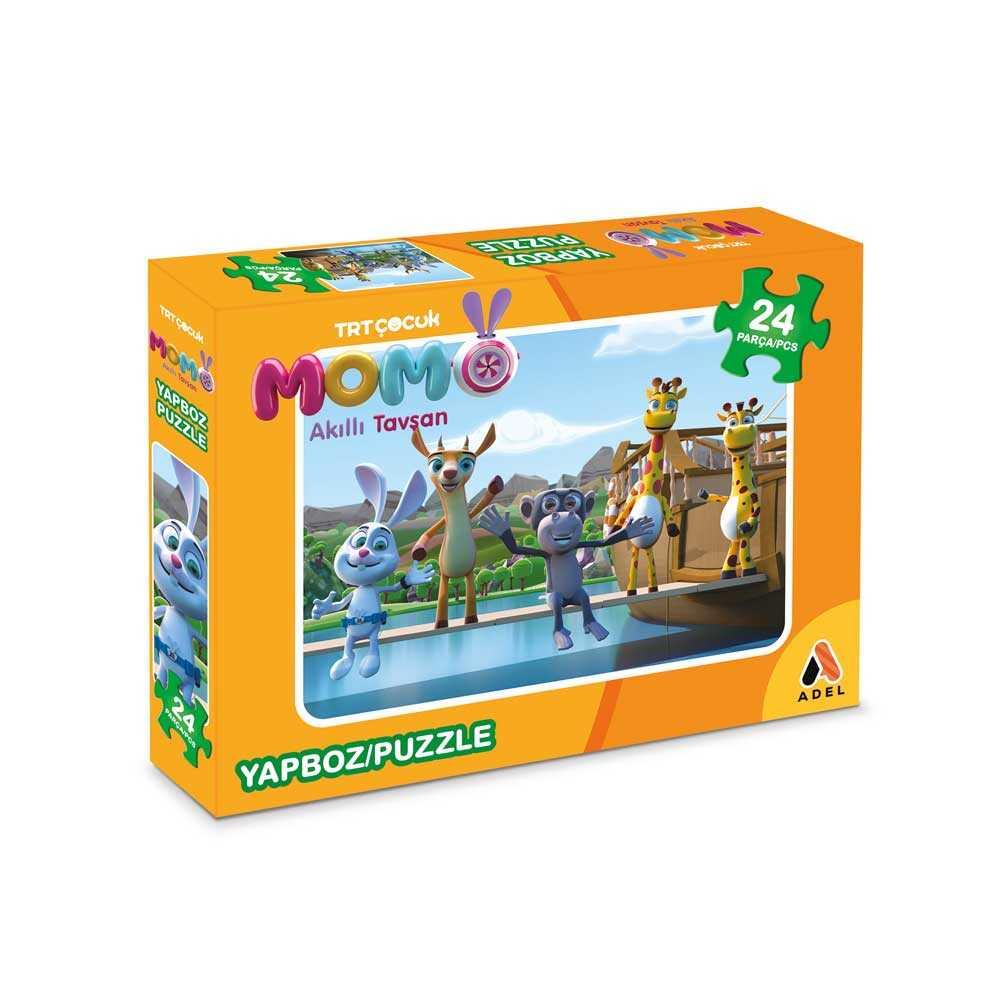 Akıllı Tavşan Momo Puzzle 24lü
