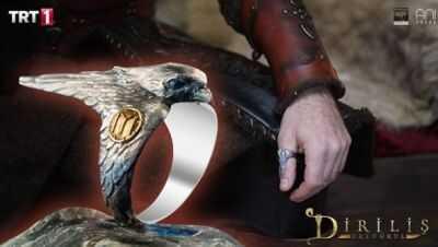 Diriliş Ertuğrul Dizisi Şahin Motifli Zihgir