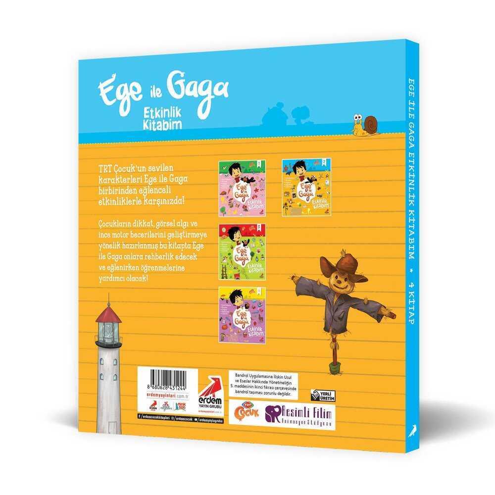 Ege ile Gaga Etkinlik Kitabım 4lü