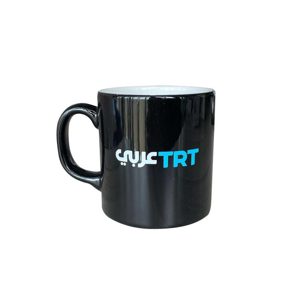 TRT Arabi Logolu Siyah Kupa