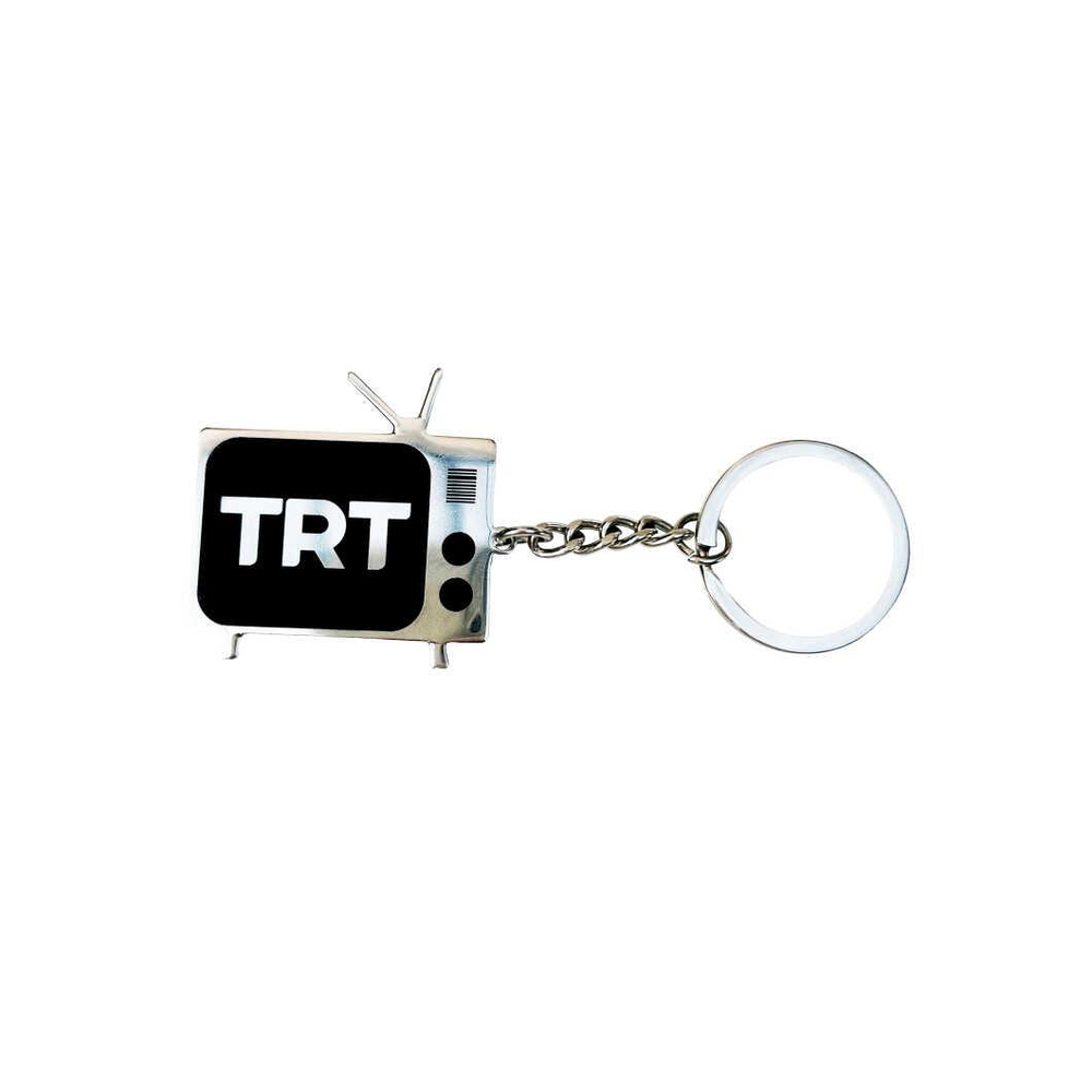 TRT Logolu Metal Anahtarlık