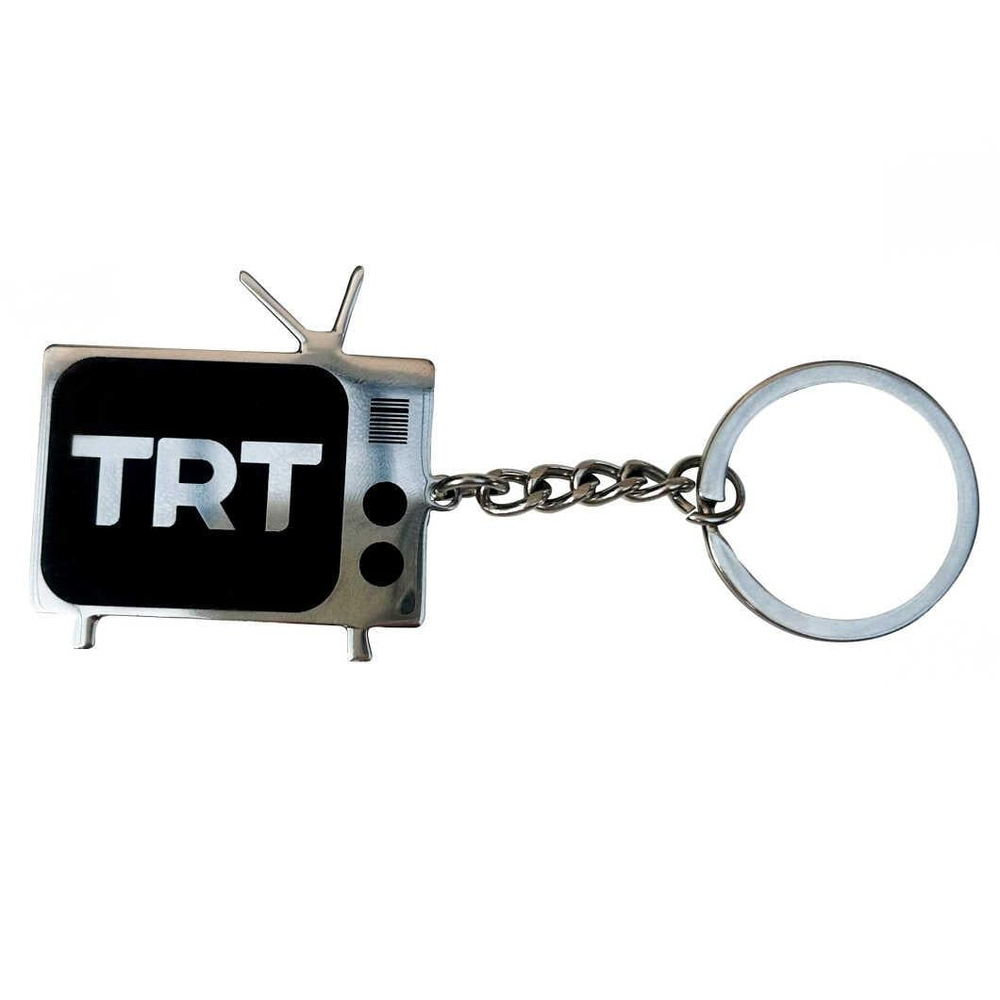 TRT Logolu Metal Anahtarlık