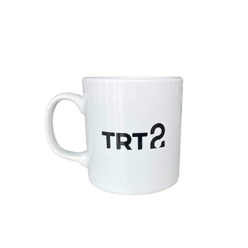 TRT2 Logolu Beyaz Kupa