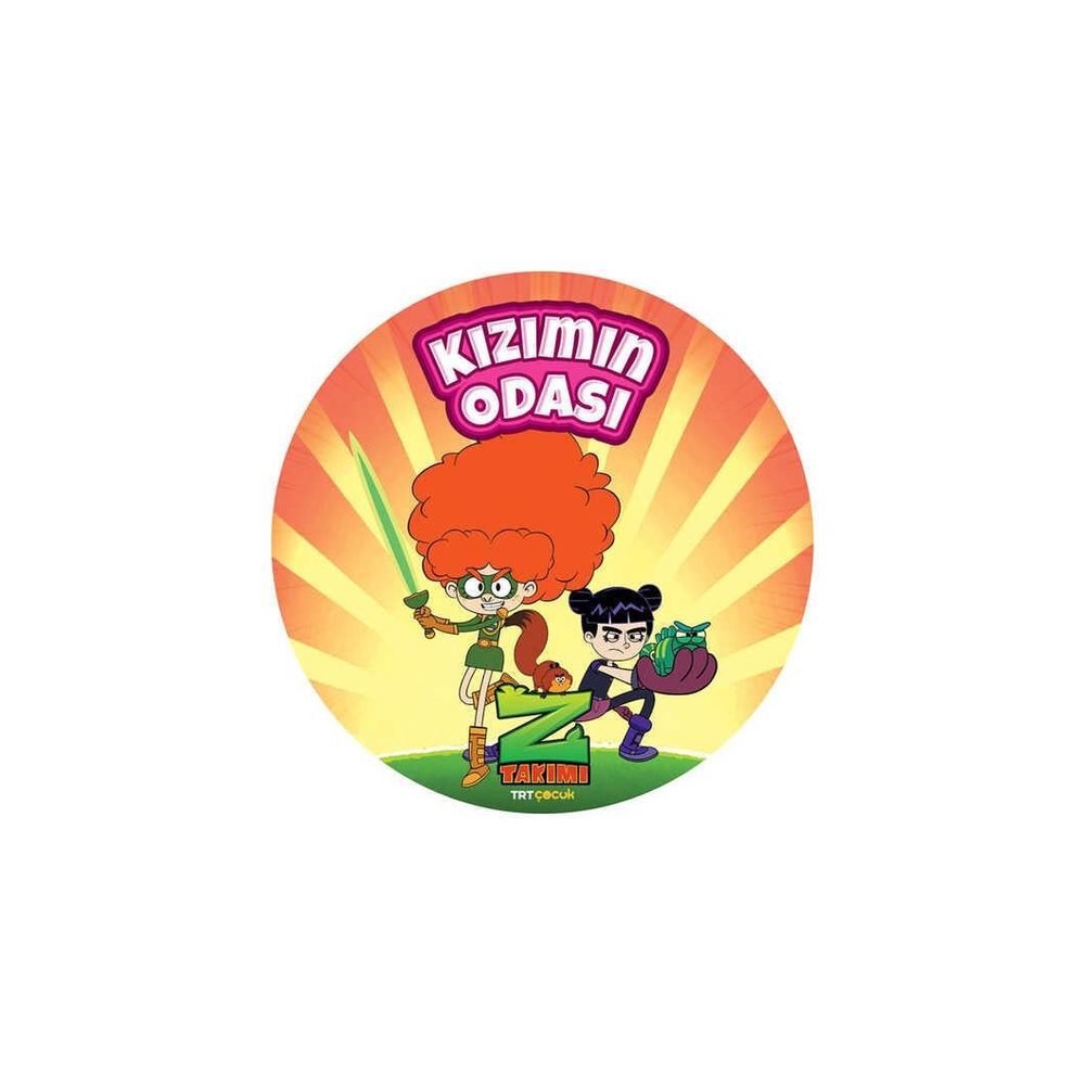 Z Takımı Kapı Sticker - Kız