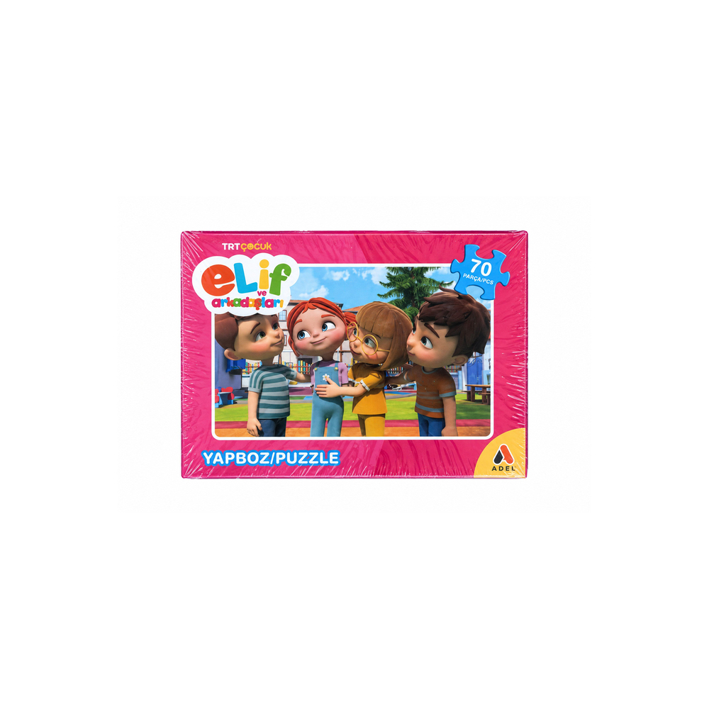 Elif ve Arkadaşları Puzzle 70 Parça