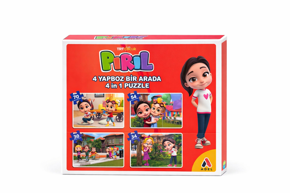 Pırıl Puzzle 4lü