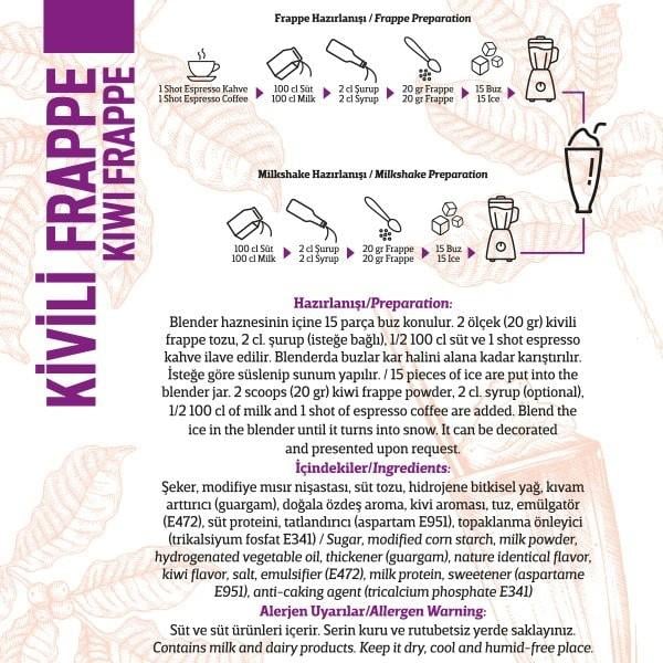 Kivili Frappe Tozu 250G