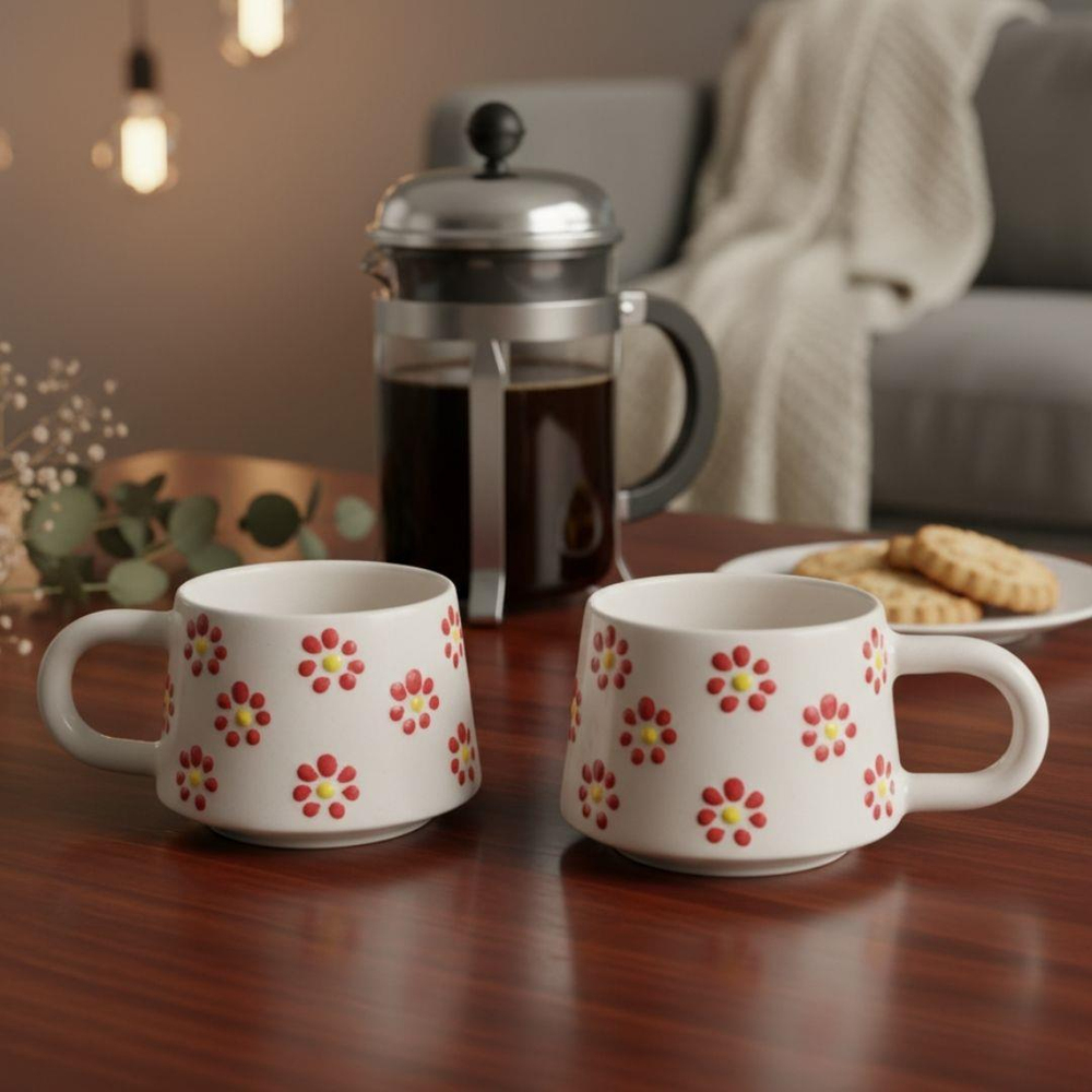Oze Seramik Fincan 2li Set – No: 01 
