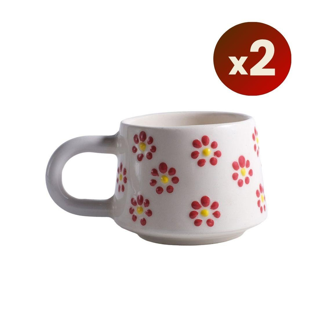 Oze Seramik Fincan 2li Set – No: 01 