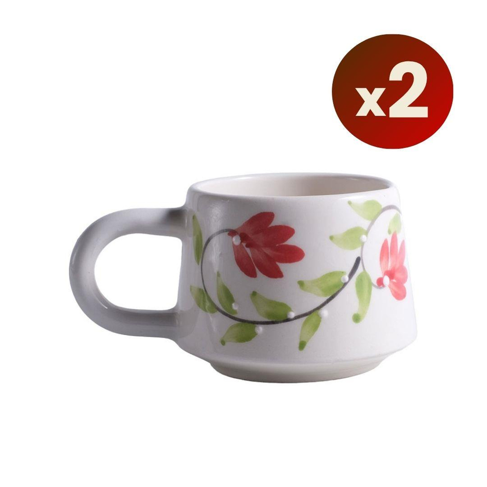 Oze Seramik Fincan 2li Set – No: 03
