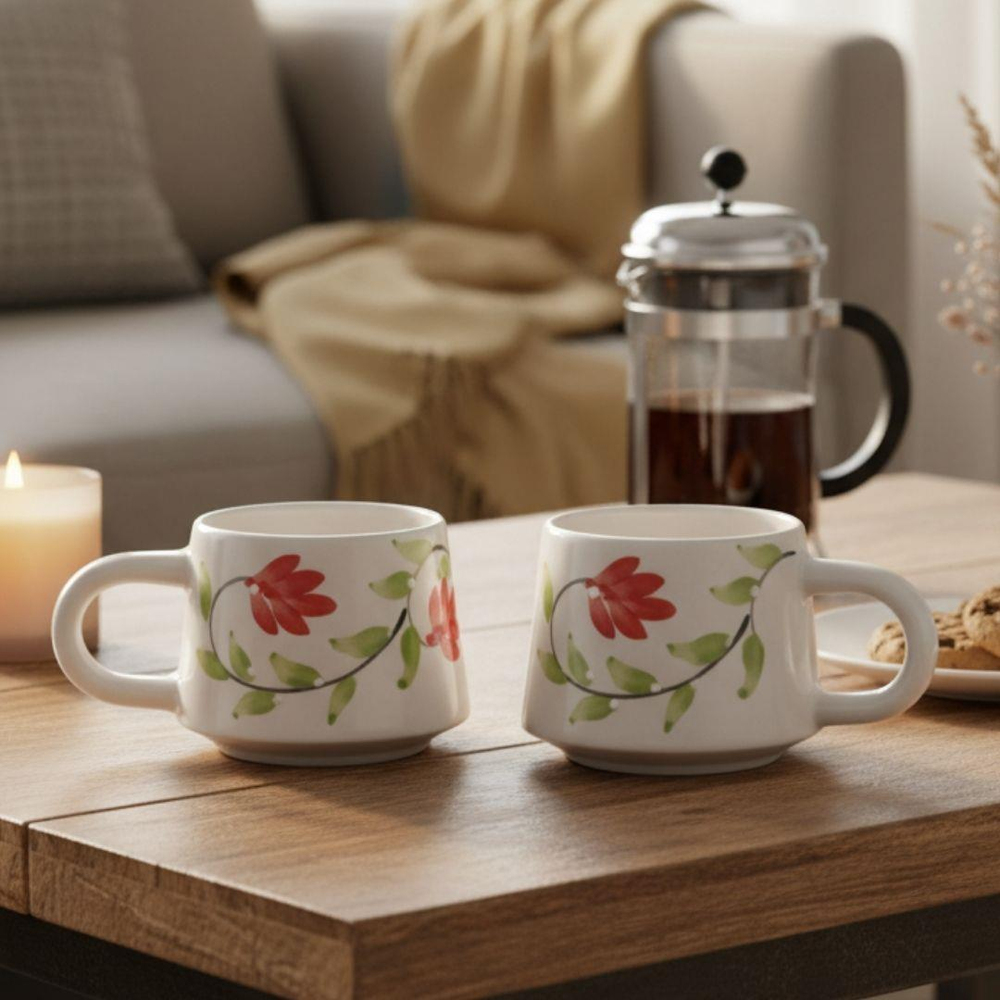 Oze Seramik Fincan 2li Set – No: 03