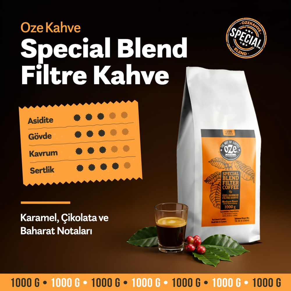Special Blend Filtre Kahve 1000 g
