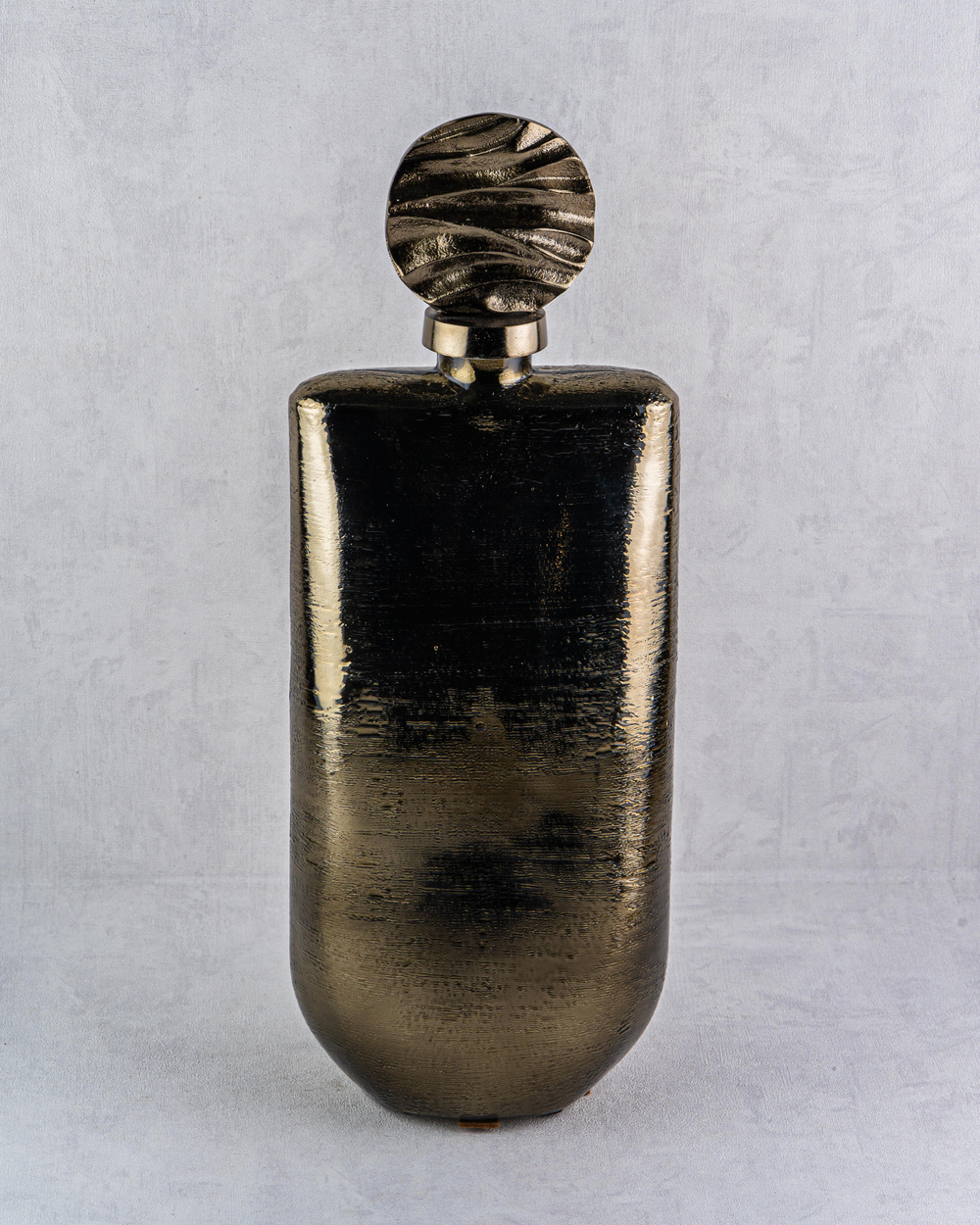 DekuvaAGED BRASS LARGE GLASS BOTTLELAMEDORE 1PNC-52346AB