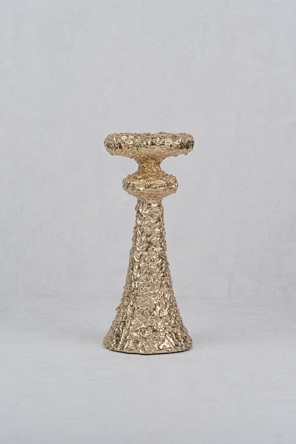DekuvaCASTED GOLD LARGE PILLAR HOLDERLAMEDOR 1PRG-25227G
